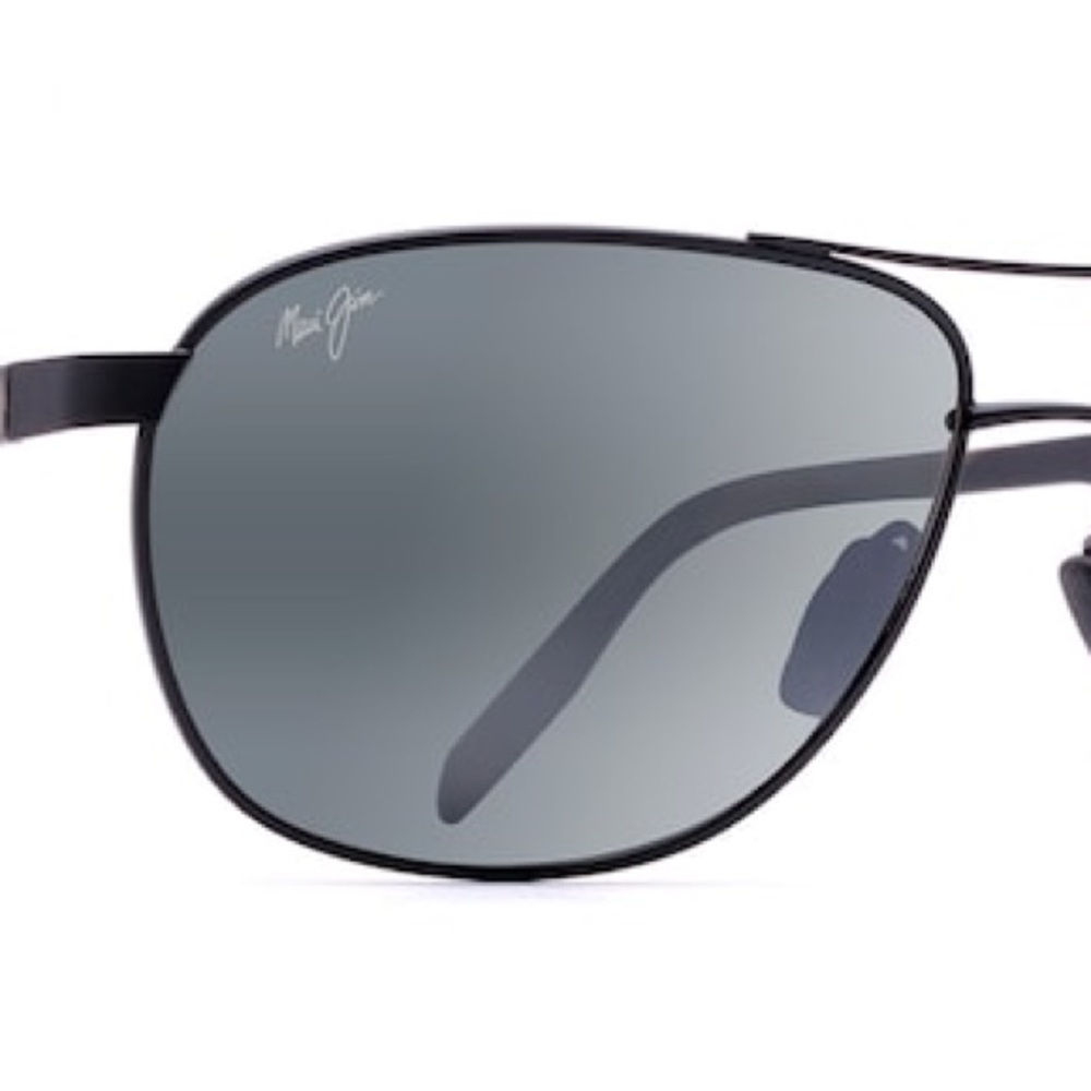 Maui Jim Castles Sunglasses - Matte Black